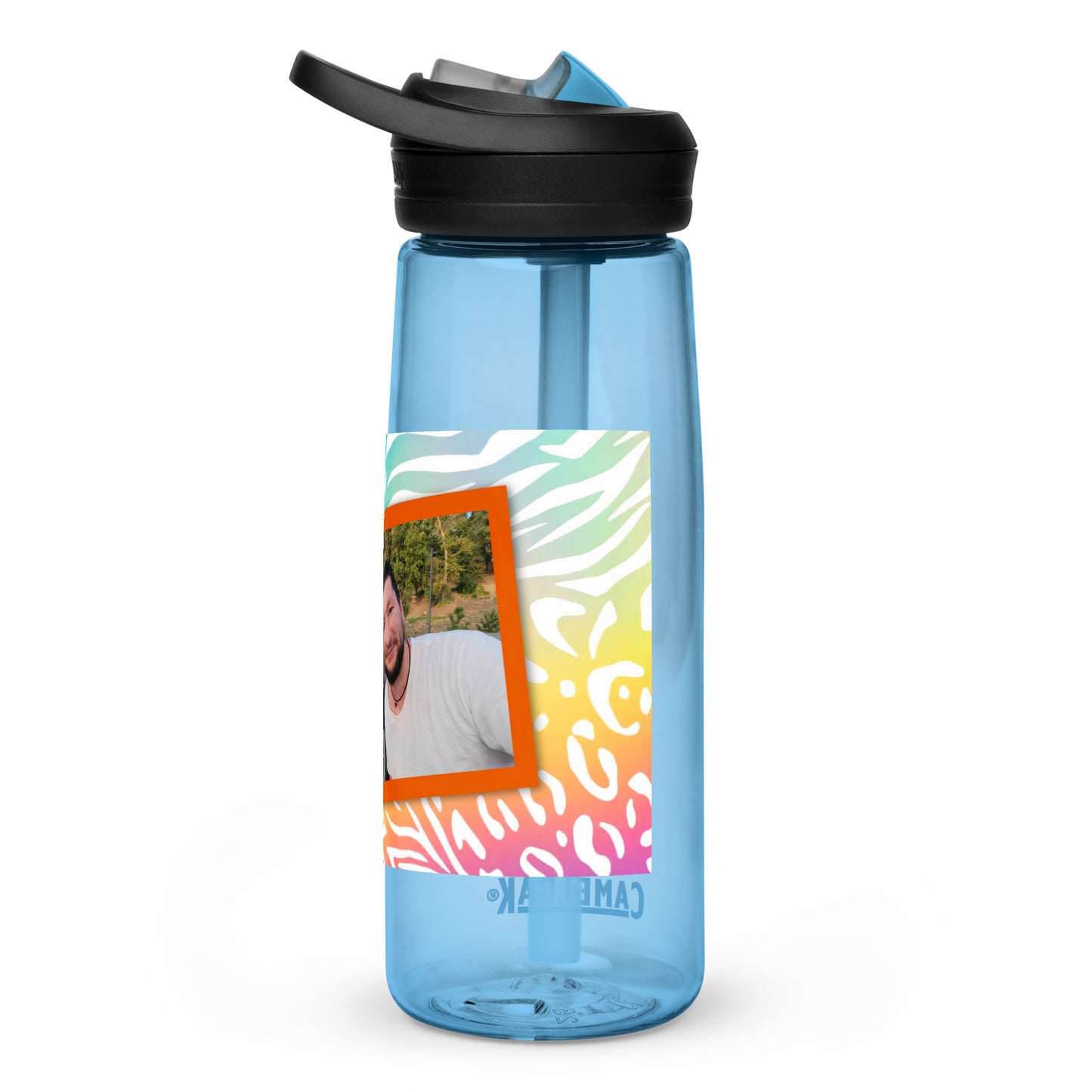 Sheekoz Family portrait sport water bottle