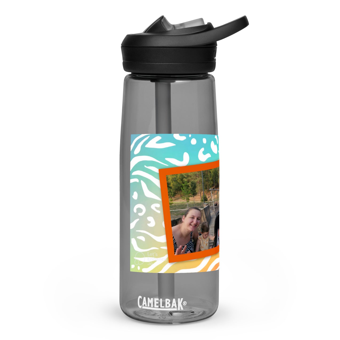 Sheekoz Family portrait sport water bottle