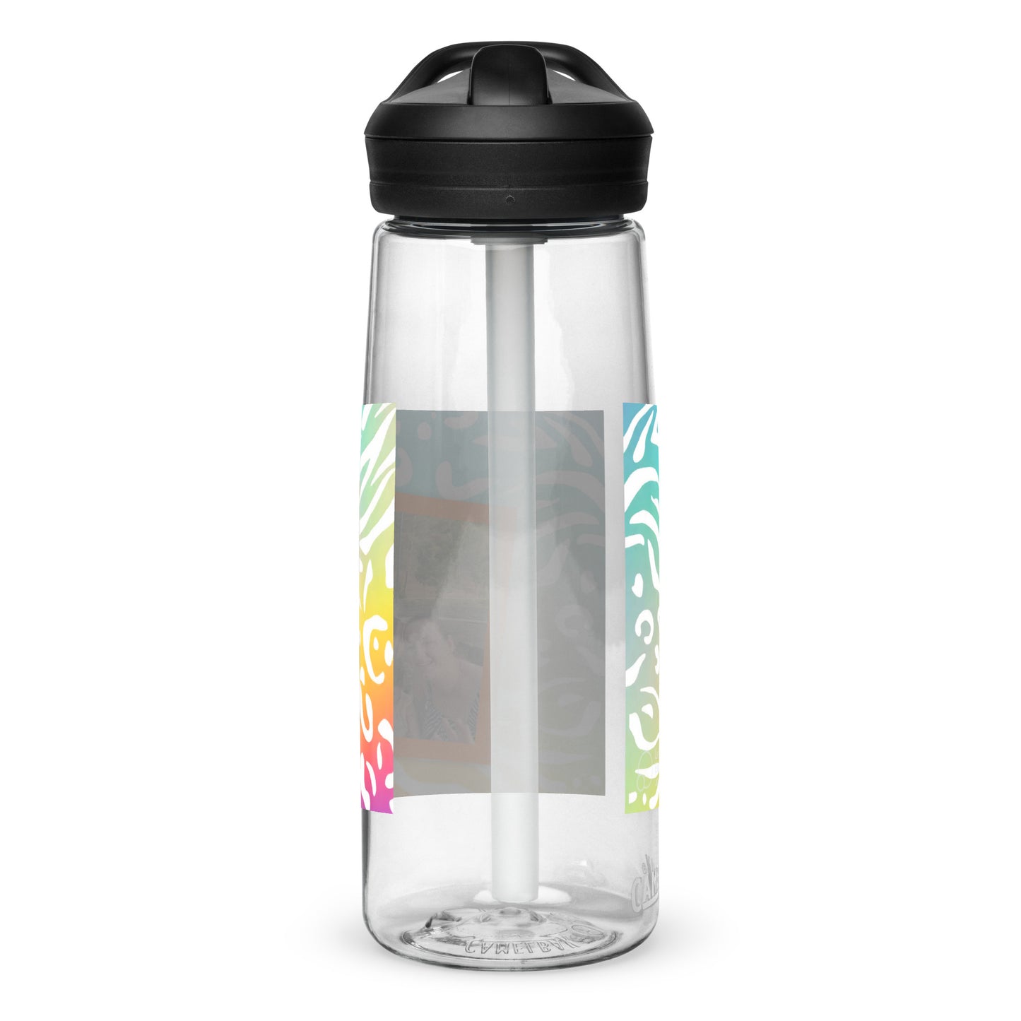 Sheekoz Family portrait sport water bottle