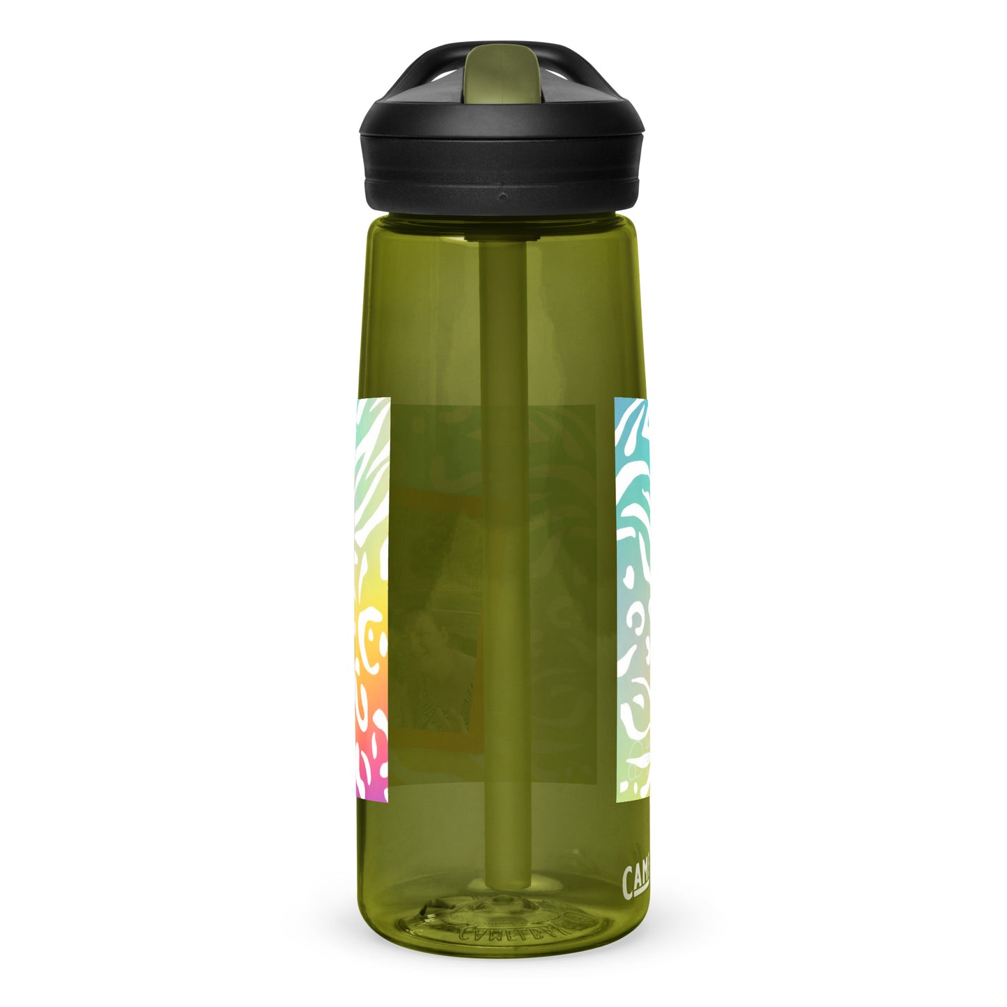 Sheekoz Family portrait sport water bottle