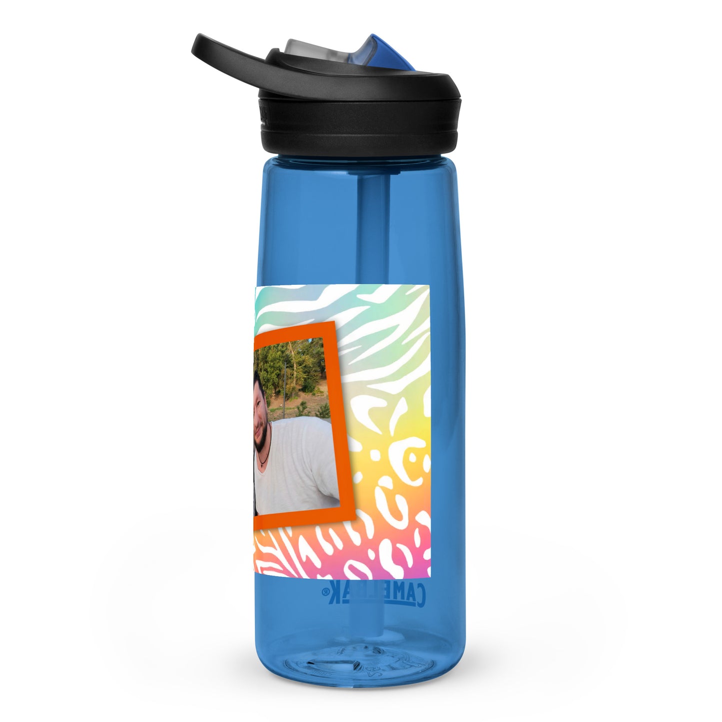 Sheekoz Family portrait sport water bottle