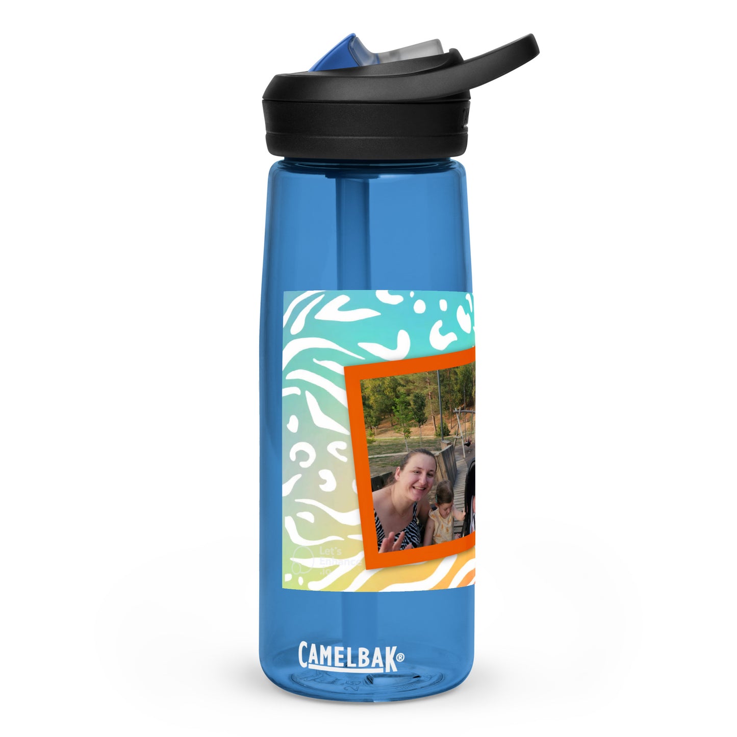 Sheekoz Family portrait sport water bottle