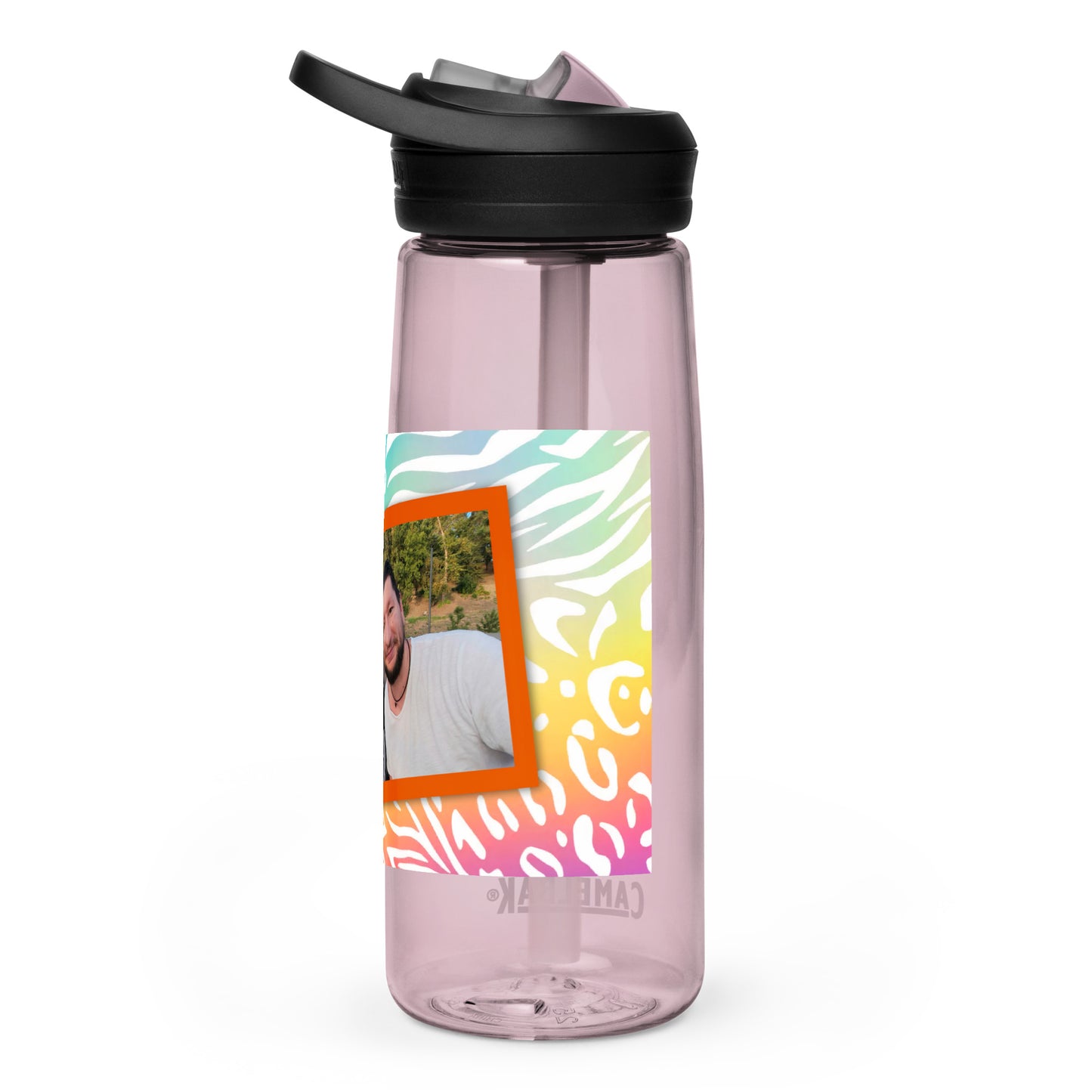 Sheekoz Family portrait sport water bottle