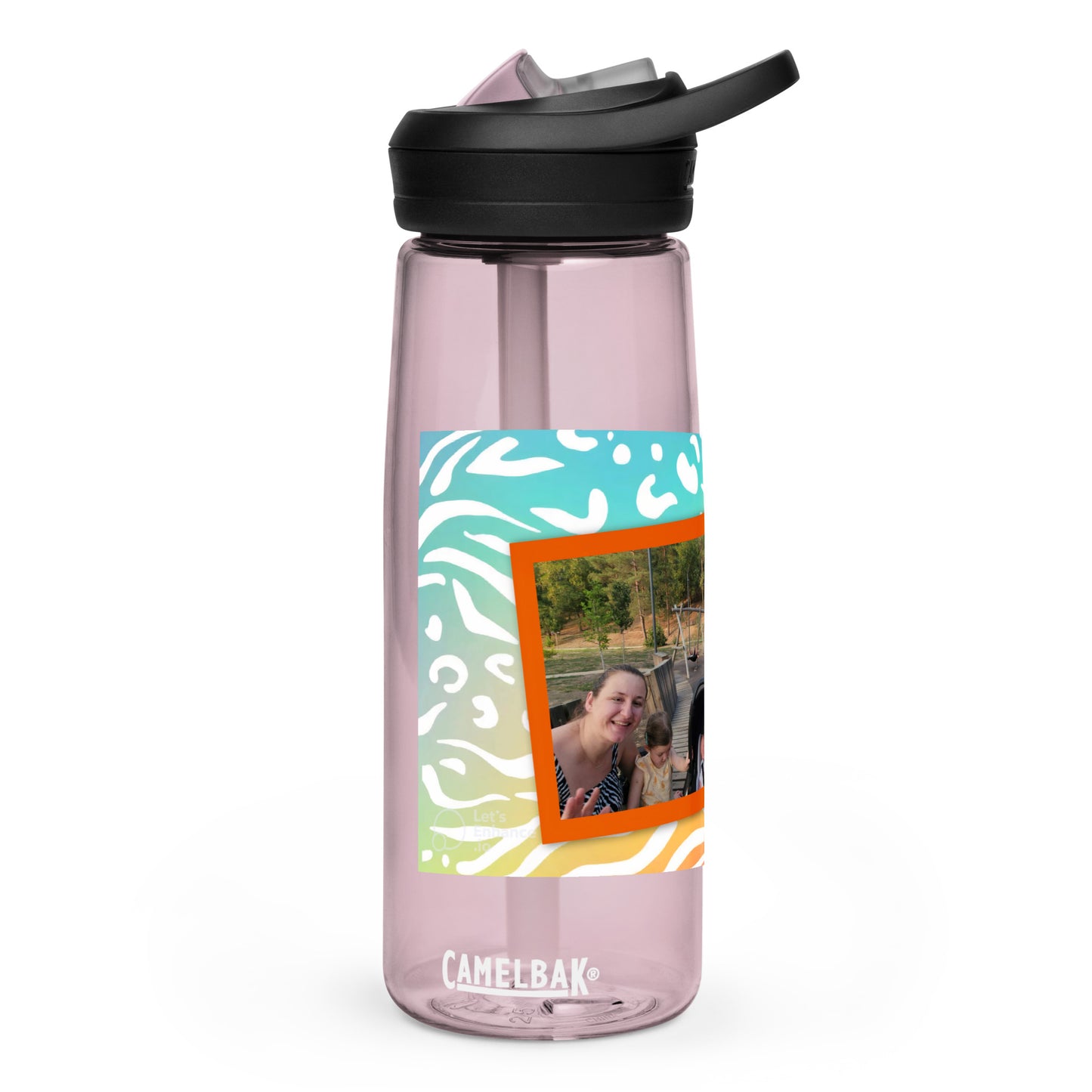 Sheekoz Family portrait sport water bottle